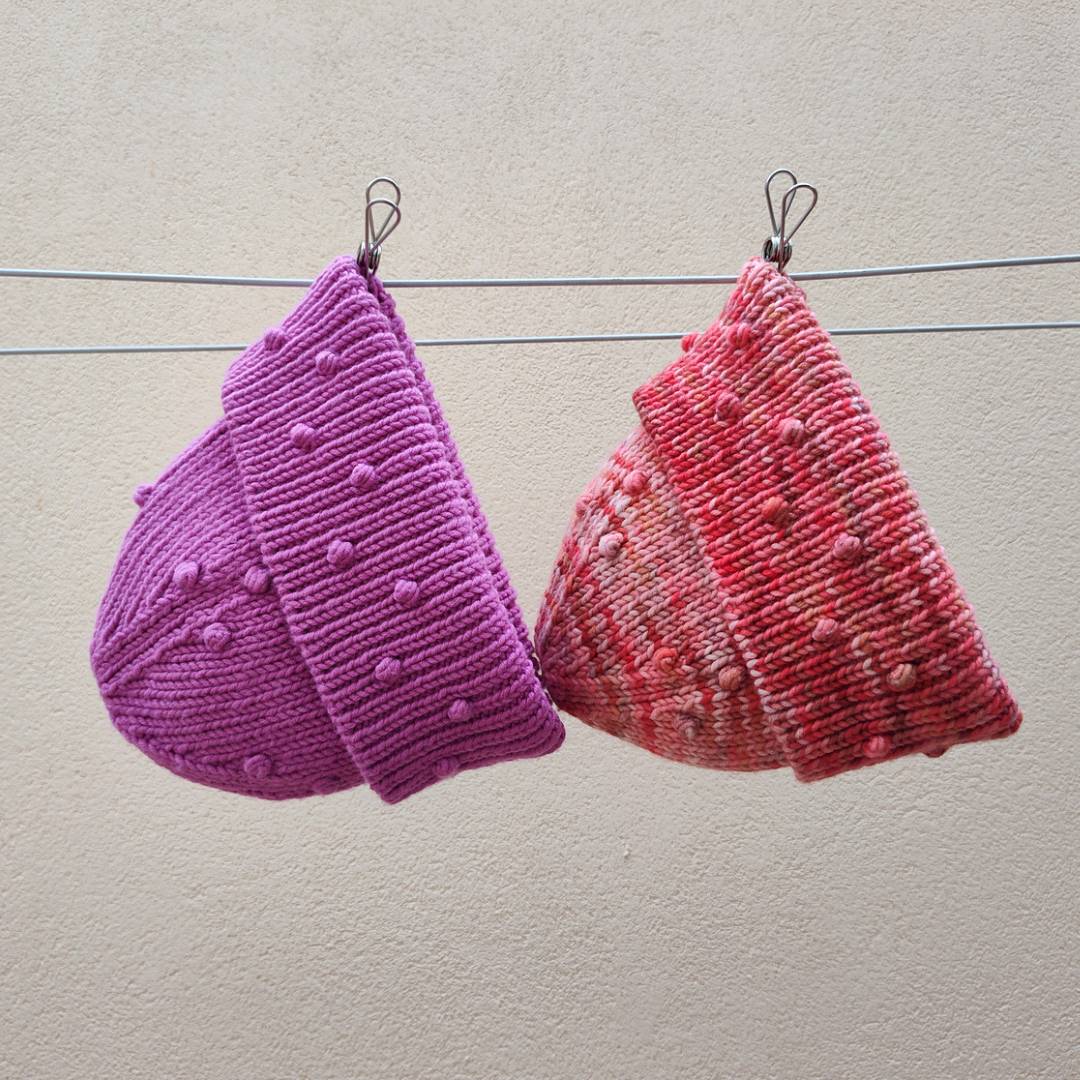 Circus Bobble Beanie - Knitting Pattern