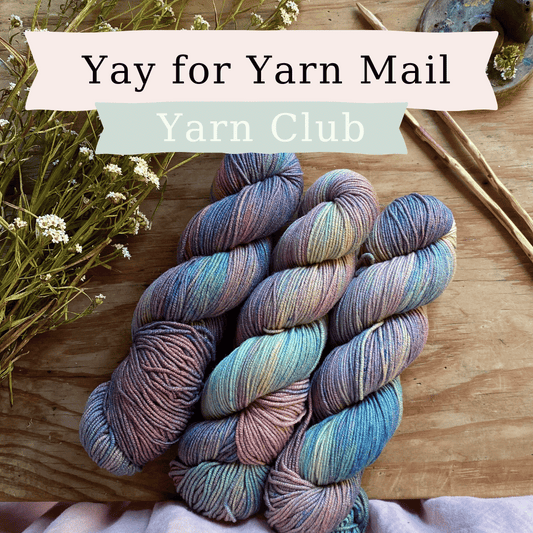 Yay for Yarn Mail! - Monthly Yarn Club