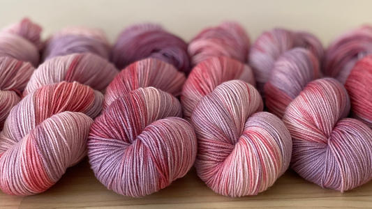 Nature Trails Yarn Club Colourway: Pistachios
