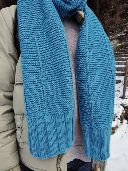 Laidback Scarf - Knitting Pattern