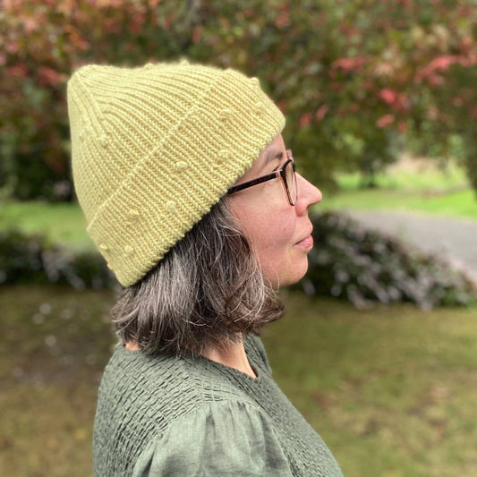 Circus Bobble Beanie - Knitting Pattern