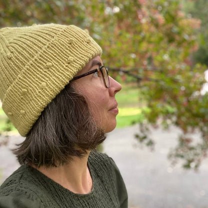 Circus Bobble Beanie - Knitting Pattern