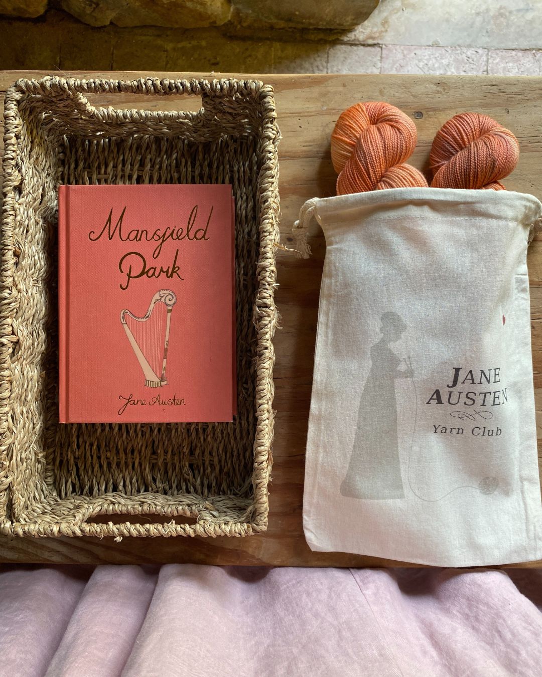 Jane Austen Yarn Club Mini Project Bag