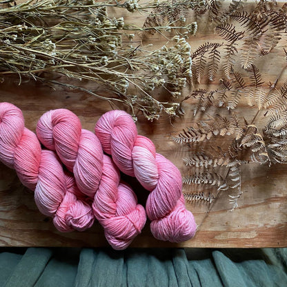 A Sprinkling of Pink - Yarn Club extra skein