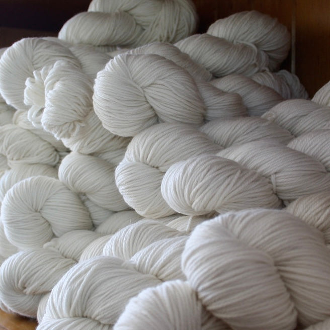 Undyed - Organic Merino 8ply