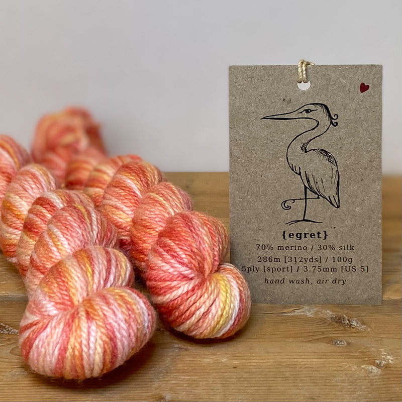 Organic Studies Mini Skein - Egret